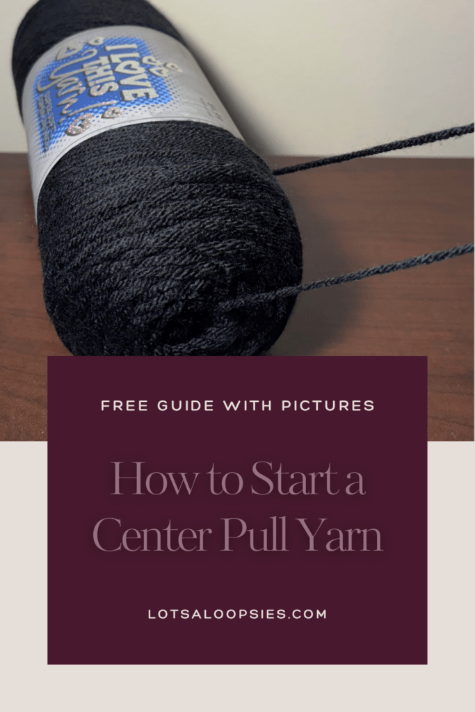 How to Center Pull Yarn for Easier Crocheting